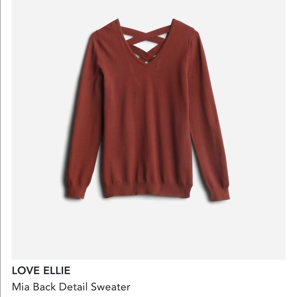 Stitch Fix Vneck & Criss Cross Back Sweater